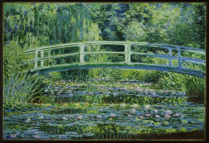 Claude Monet, Seerosenteich und Japanische Brücke, 1899 | GET IT ACROSS